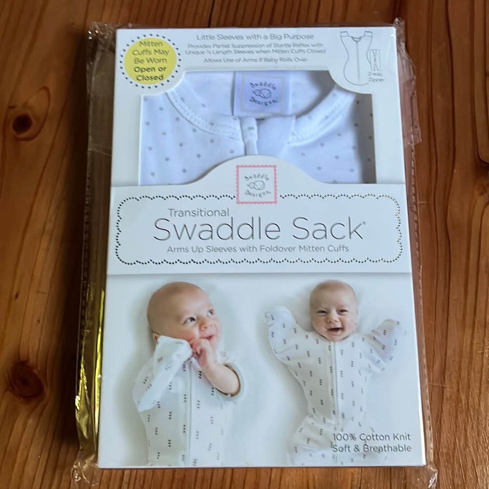 Brand new swaddle sack got two by accident